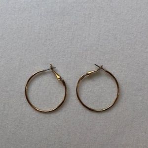 Gold Hoop Earrings
